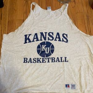 Kansas Basketball Tank Top